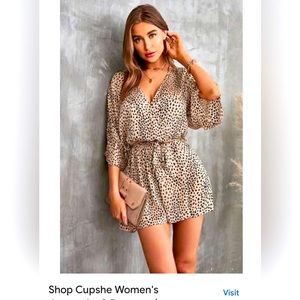 Cupshe Leopard Romper